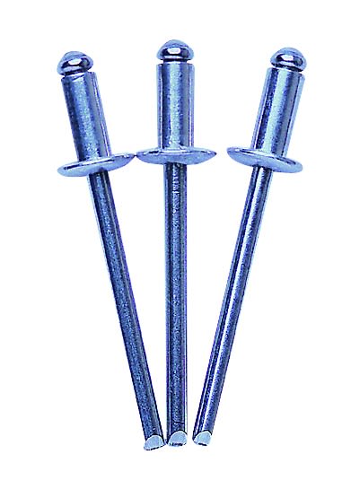 AGI Robur - Rivet alu acier 12,7 x 40 mm, 200 pièces