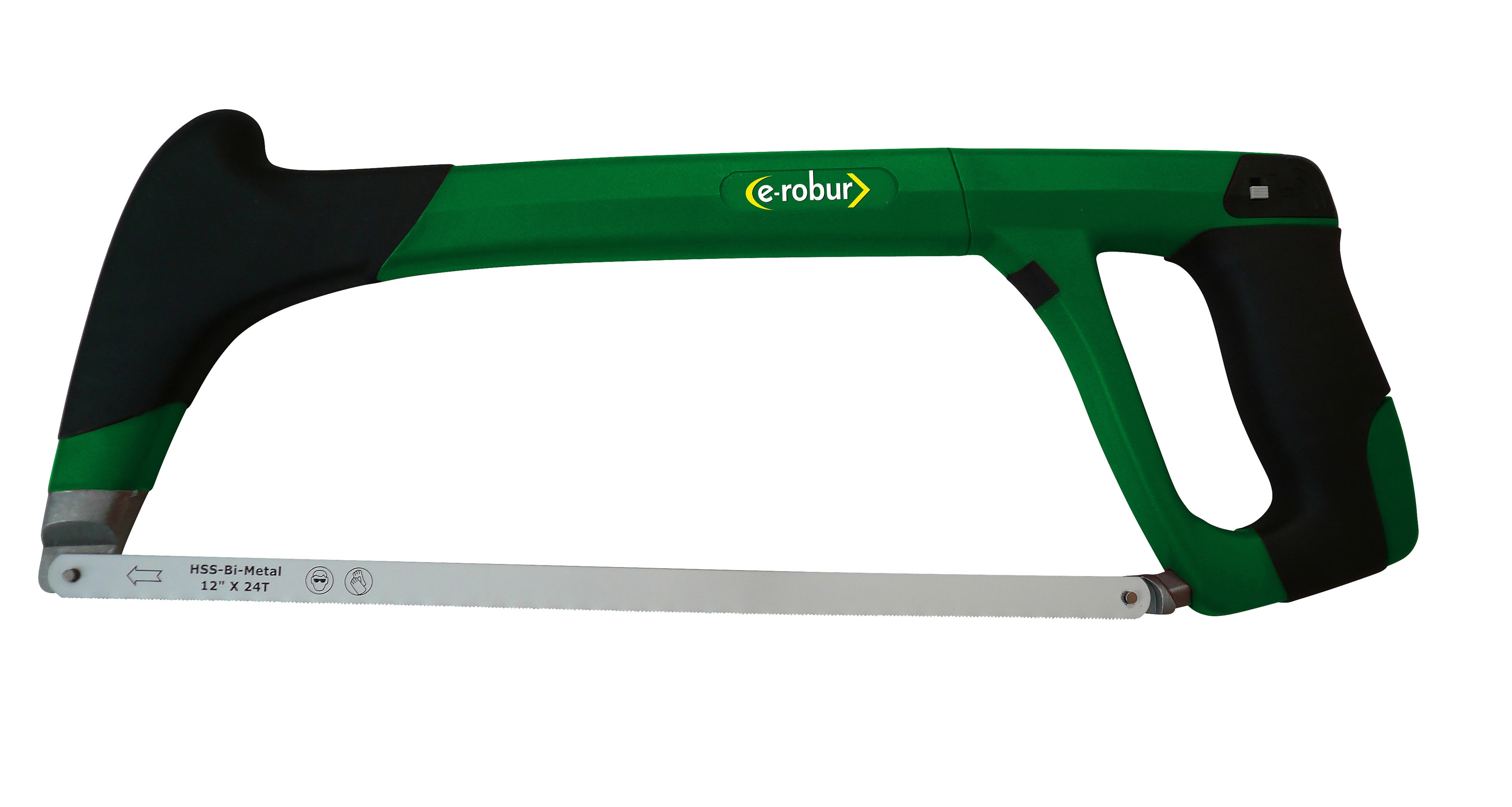 AGI Robur - Scie a métaux 300 mm, poignées bimatière.