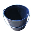 AGI Robur - Seau de maçon plastique parois fines, 11 litres