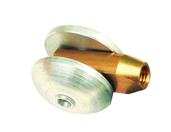 AGI Robur - Roues de glissement pour aiguille acier/nylon diamètre 6 mm.