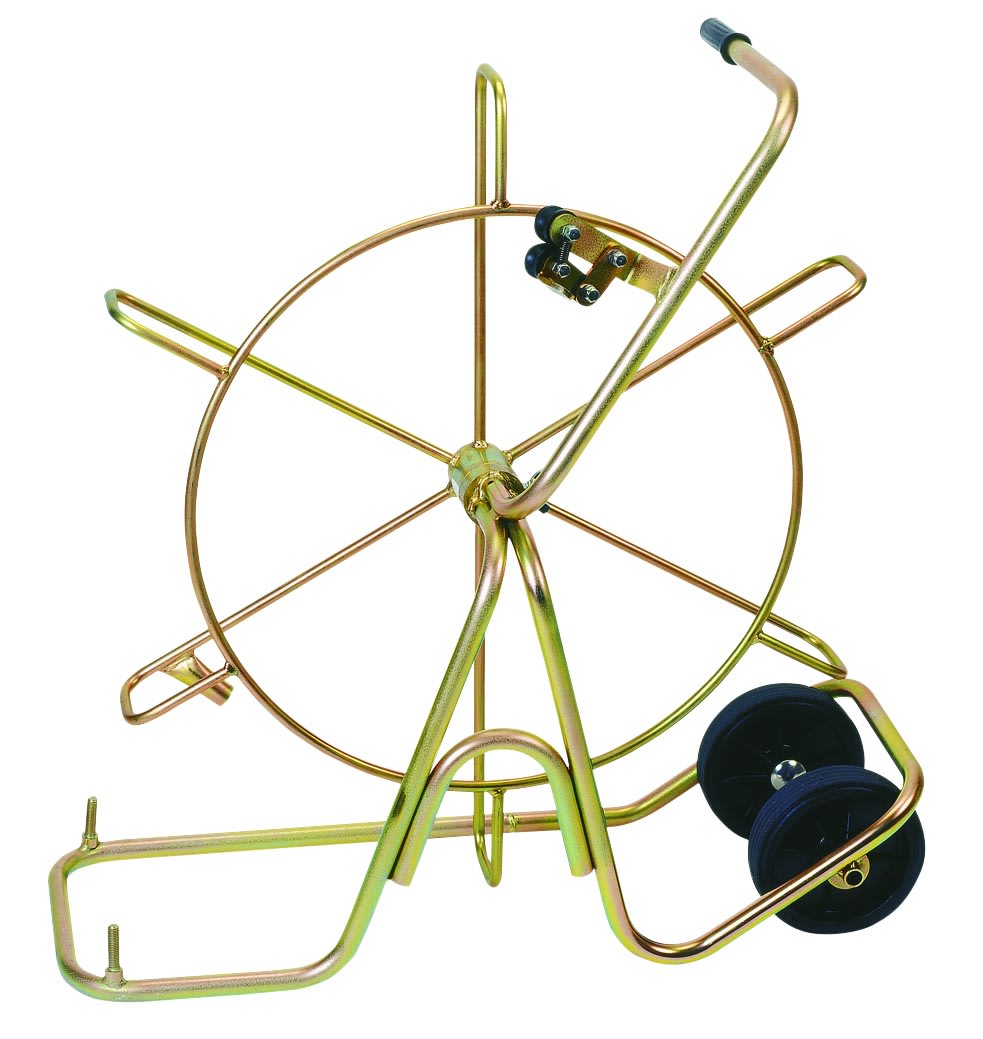 AGI Robur - Touret vertical acier zingué sur roues diamètre 800mm pour aiguille tire-fil