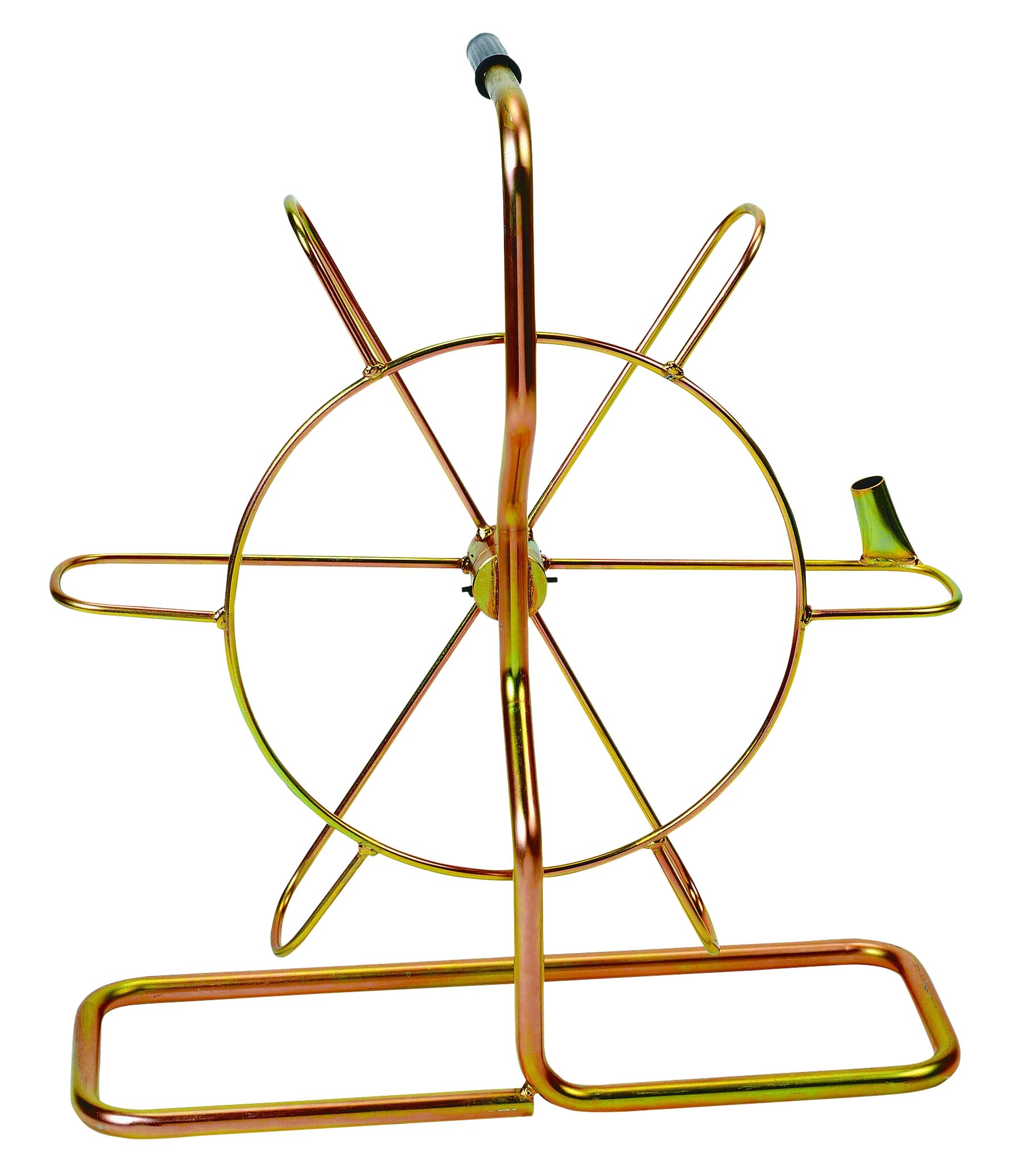 AGI Robur - Touret vertical acier zingué diamètre 320 mm pour aiguille tire-fil