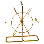 AGI Robur - Touret vertical acier zingué diamètre 600 mm pour aiguille tire-fil