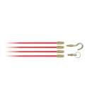 AGI Robur - 4 Baguettes tire-fils dia 5 mm, long 1 m