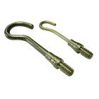 AGI Robur - Paire d'embouts crochet pour baguette tire fils