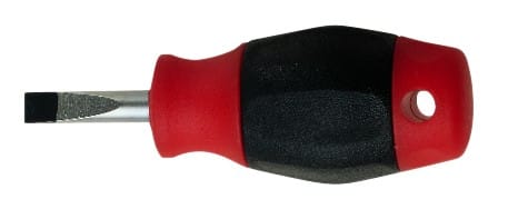 AGI Robur - Tournevis boule lame forgée 6,5x25mm. Manche bi matière