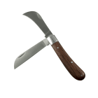 AGI Robur - Couteau 2 lames manche bois