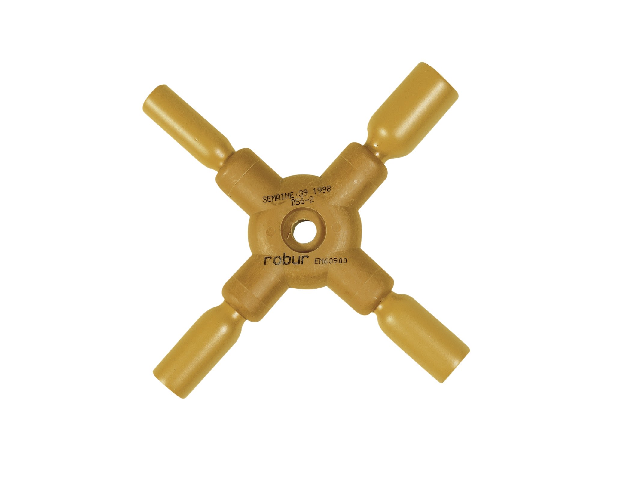 AGI Robur - Clé en croix 6x8x10x12 mm, isolée 1000V