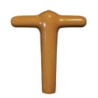 AGI Robur - Clé à béquille 6 pans en T courte 6 mm, isolée 1000V