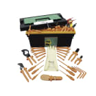 AGI Robur - Composition 38 outils en caisse plastique.