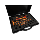 AGI Robur - Composition de douilles avec clé à cliquet, isolée 1000V