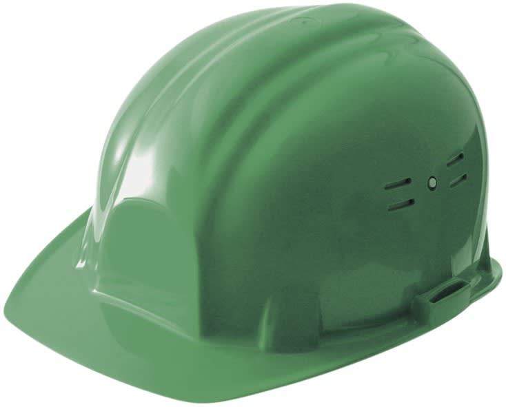 AGI Robur - casque de chantier vert, EN397
