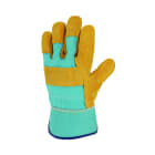 AGI Robur - Gants docker cuir manchette caoutchoutée T10