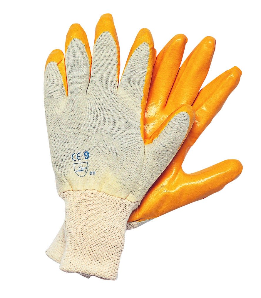 AGI Robur - Gants nitrile taille 9 EN388
