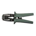 AGI Robur - Pince à sertir à cliquet pour embouts de câblage de 0,14 à 6,0 mm².