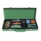 AGI Robur - Coffret pince à sertir les embouts de câblages 0,75-10,0mm² et 1400 embouts