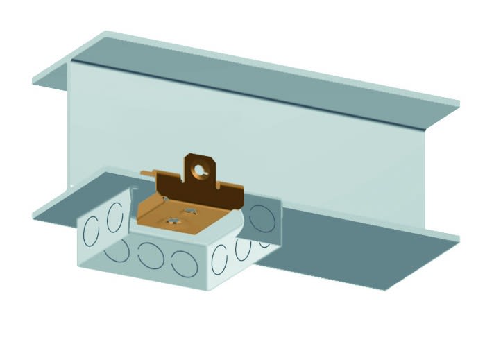 AGI Robur - Attache pour plat 14 - 20 et perçage M6