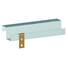 AGI Robur - Attache pour plat 1,5 - 5et perçage 6