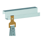 AGI Robur - Attache pour plat 5 - 7 et sangle 28 x 6,5