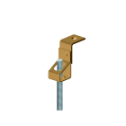 AGI Robur - Attache à visser avec perçage M6