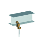 AGI Robur - Attache pour plat < ou = 18 et perçage M6