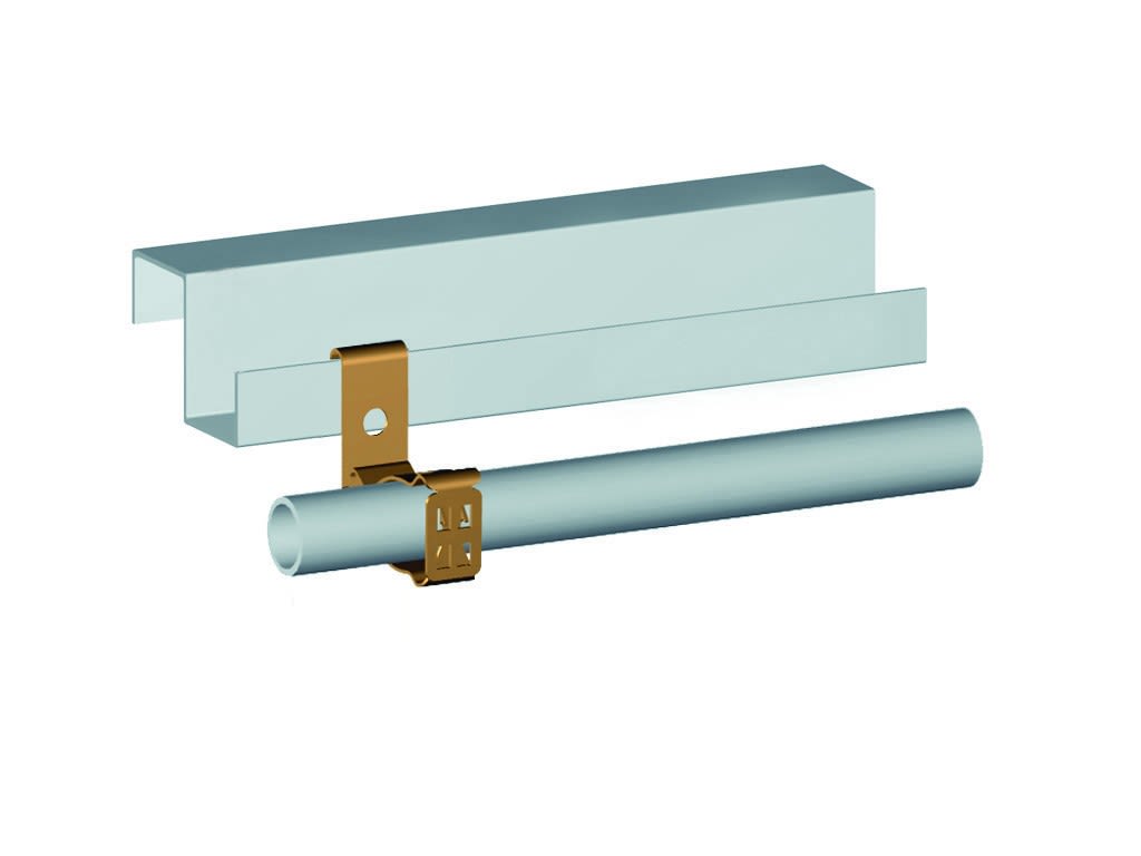 AGI Robur - Attache pour plat 1,5 - 5,0 et tube 30 - 35mm