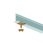 AGI Robur - Attache pour profil 25 X 1,5, vis M6 long 25mm