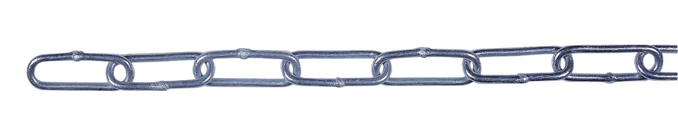 AGI Robur - Chaîne acier zingué soudée, diamètre 3 mm, long. 25 m.
