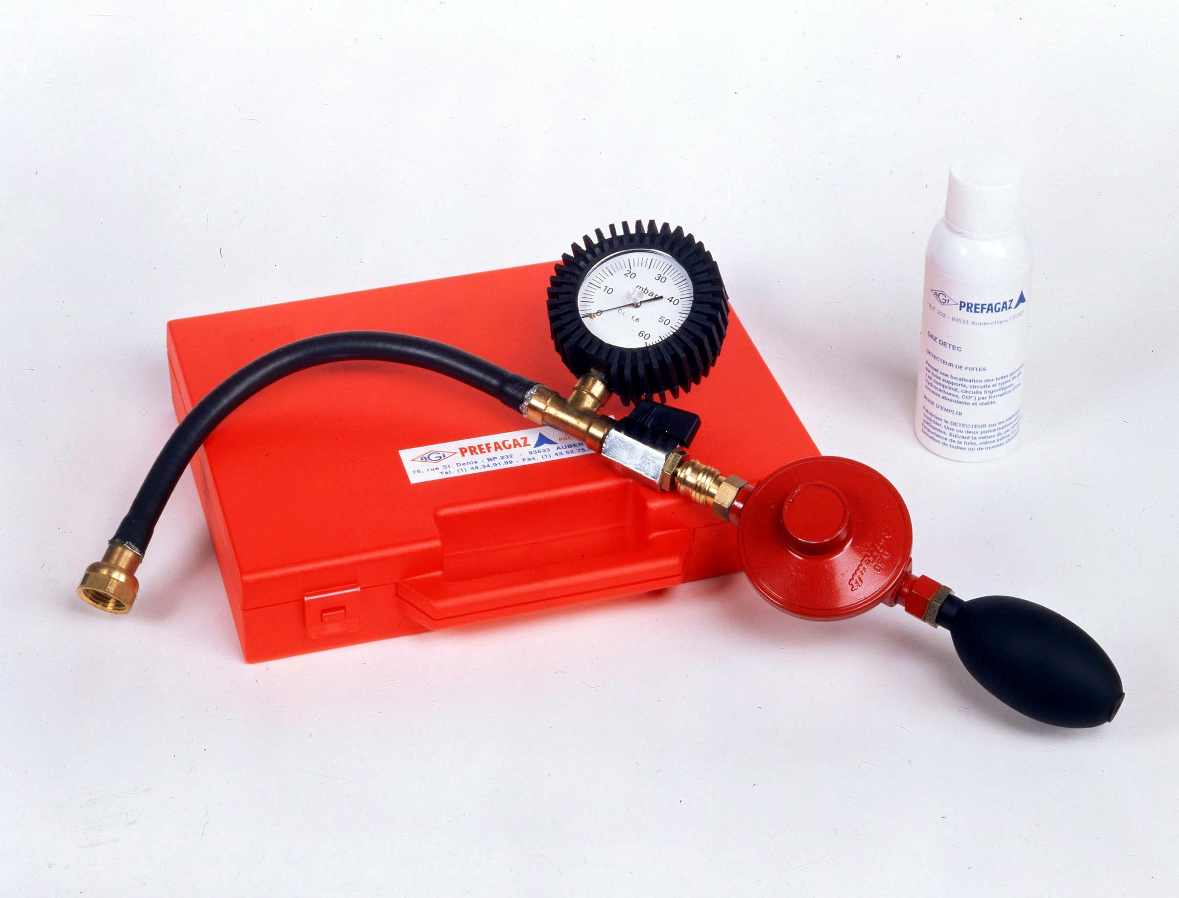 AGI Robur - Qualitest. Dispositif de contrôle de fuite sur canalisation de petit diamètre