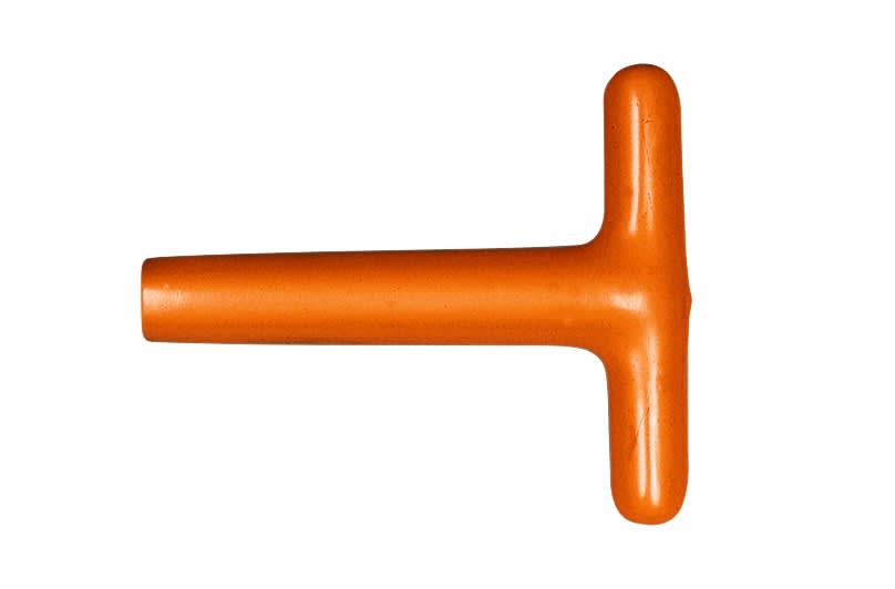 AGI Robur - Clé à béquille 6 pans en T longue 17 mm, isolée 1000V