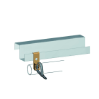 AGI Robur - Attache pour plat 1,5 - 4,0 et collier pour tube 10 - 40mm