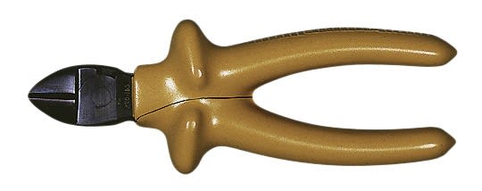 AGI Robur - Pince coupante diagonale renforcée long 160 mm, capacité 1,8 mm, isolée 1000V
