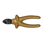 AGI Robur - Pince coupante diagonale renforcée long 160 mm, capacité 1,8 mm, isolée 1000V