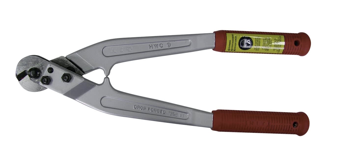 AGI Robur - Coupe-câbles acier capacité 9mm, manches aluminium