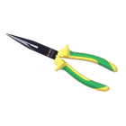 AGI Robur - Pince à becs 1/2 ronds, coupante, isolée, long 160 mm.