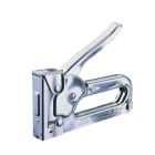 AGI Robur - Agrafeuse chromée pour agrafes rectangulaires.