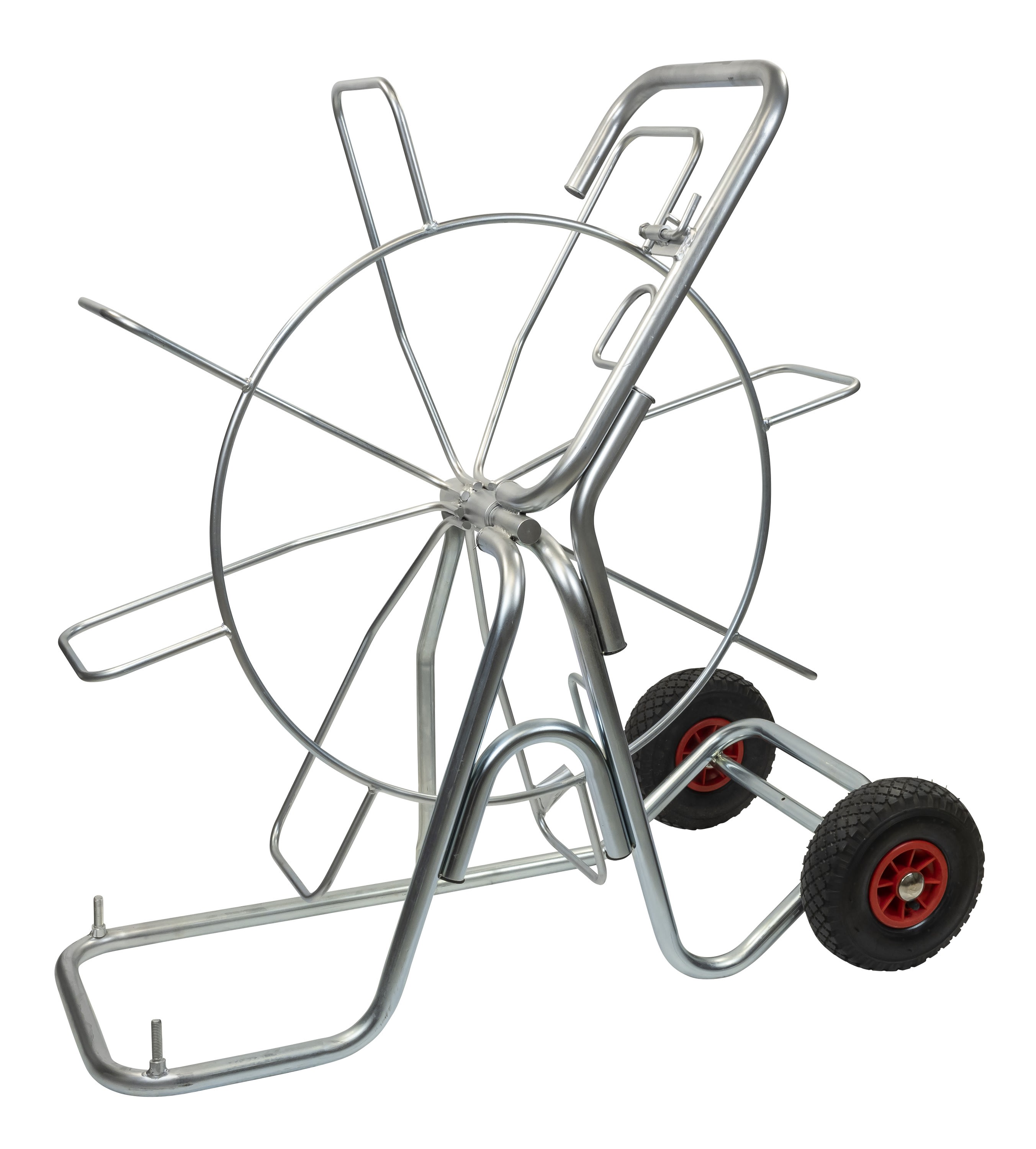 AGI Robur - Touret vertical acier zingué sur roues diamètre 1000mm pour aiguille tire-fil