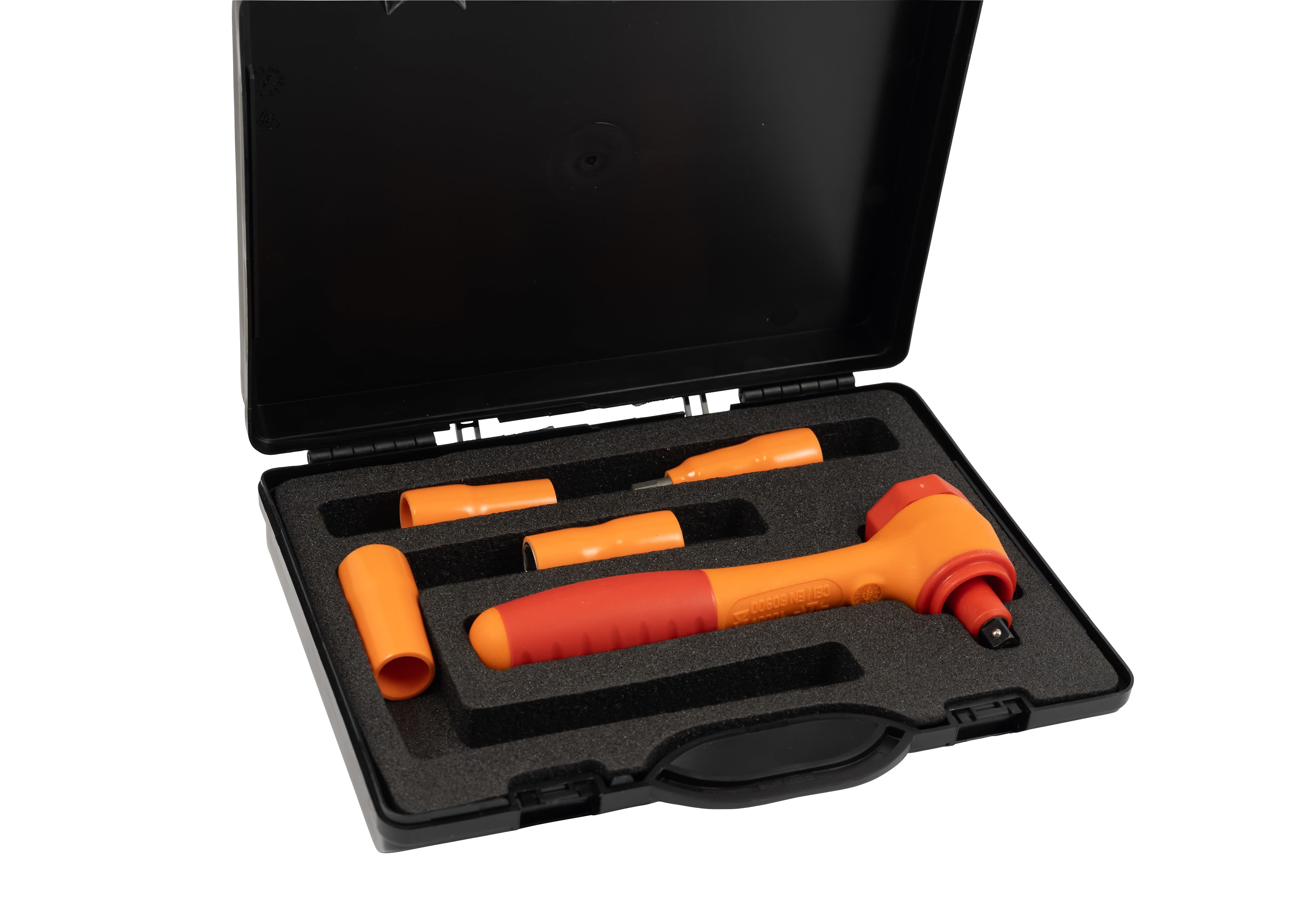 AGI Robur - Coffret de douilles radio 1/4'', isolées 1000V