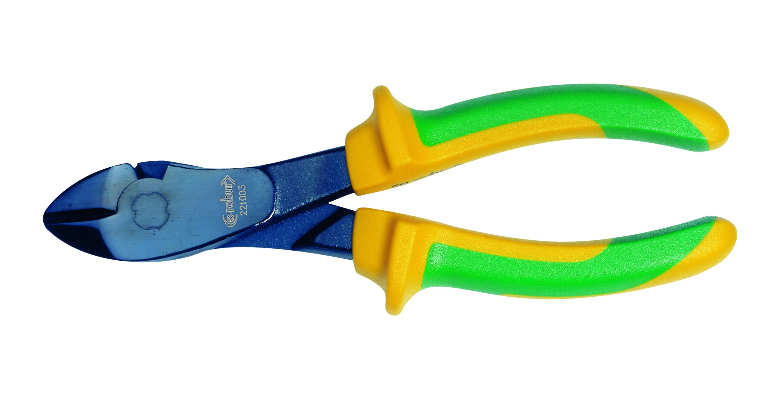 AGI Robur - Pince coupante diagonale renforcée isolée, long 180 mm.