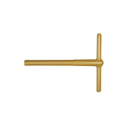 AGI Robur - Clé à béquille 6 pans en T courte 8 mm, isolée 1000V