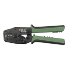 AGI Robur - Pince à sertir à cliquet, cosses isolées 0,5-6mm², nues et embouts 0,5-10mm²
