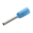TradeForce - Embout de cablage simple bleu 0,75mm2, sachet de 100 unités