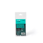 TradeForce - 100 colliers de cablage , 100 x 2,5 mm, noir, int/ext,