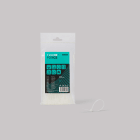 TradeForce - 100 colliers industriels de cablage , 140 x 3,6 mm, incolore , int