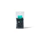 TradeForce - 100 colliers d'installation PA12 double verrouillage 360x9mm, int/ext,