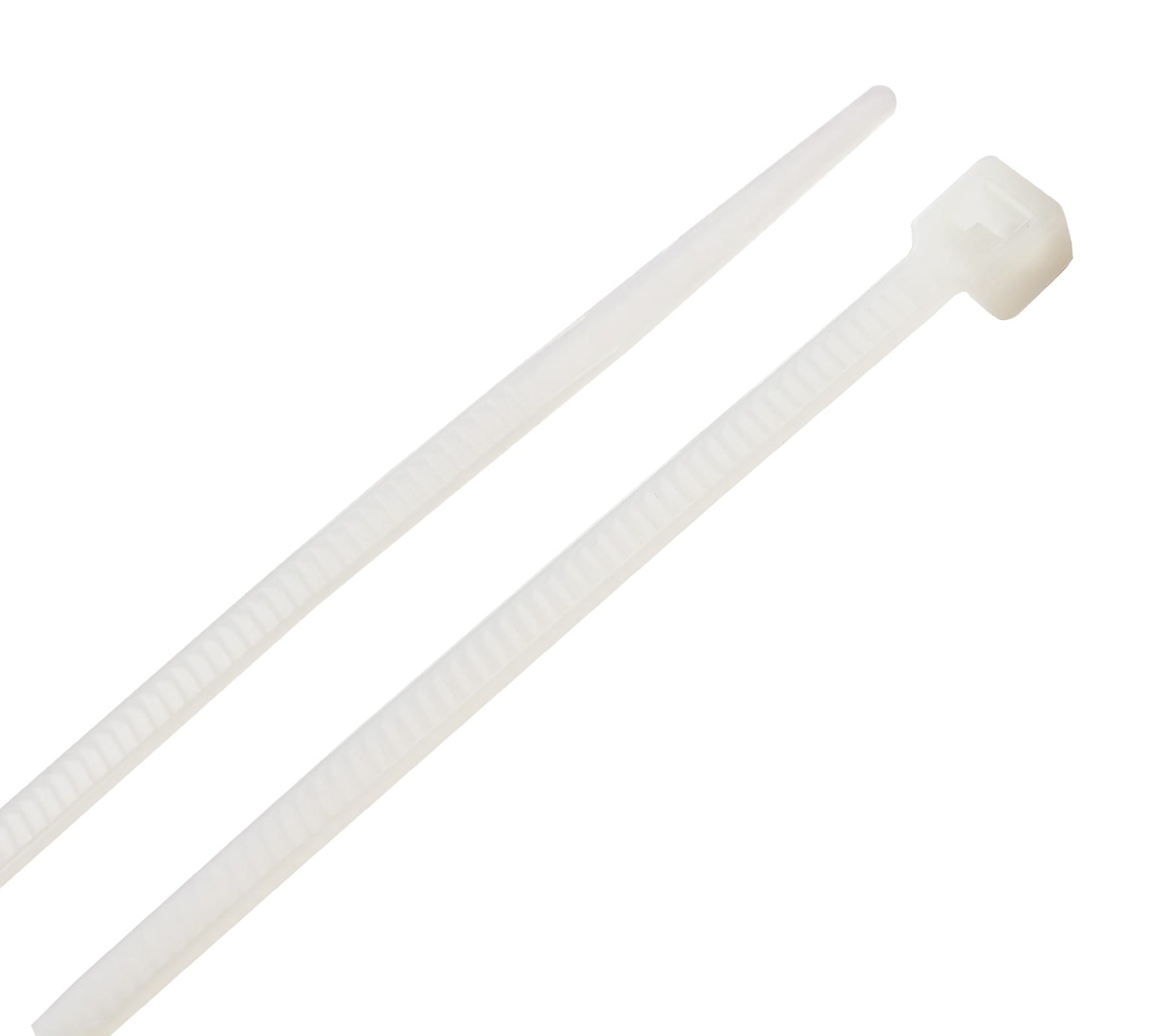 TradeForce - 100 colliers industriels de cablage , 370 x 3,6 mm, incolore , int