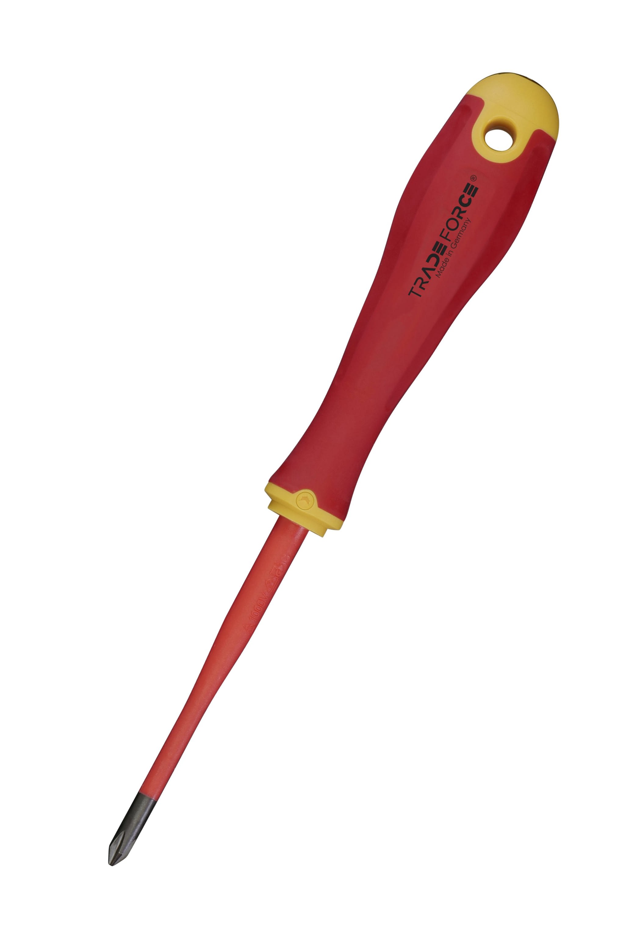TradeForce - Tournevis isolé Phillips PH1*80mm, design E-slim
