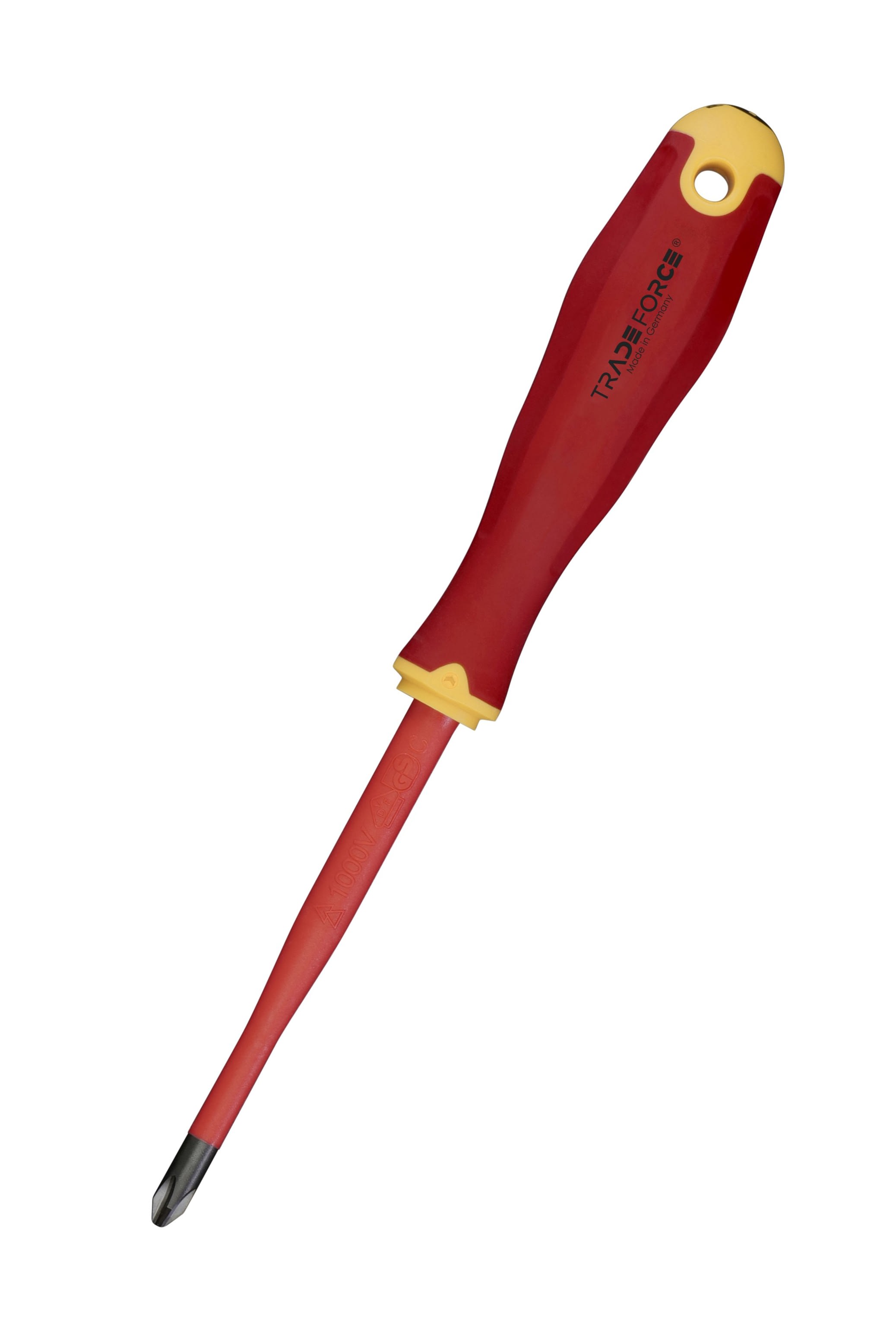 TradeForce - Tournevis isolé Phillips PH2*100mm, design E-slim