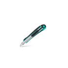 TradeForce - Cutter universel PRO 9mm. Acier inoxydable avec reservoir 3 lames integre.