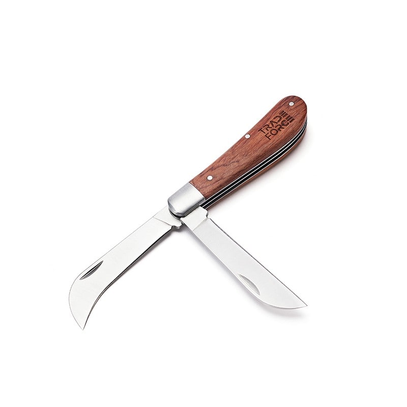 TradeForce - COUTEAU ELECTRICIEN 2 LAMES